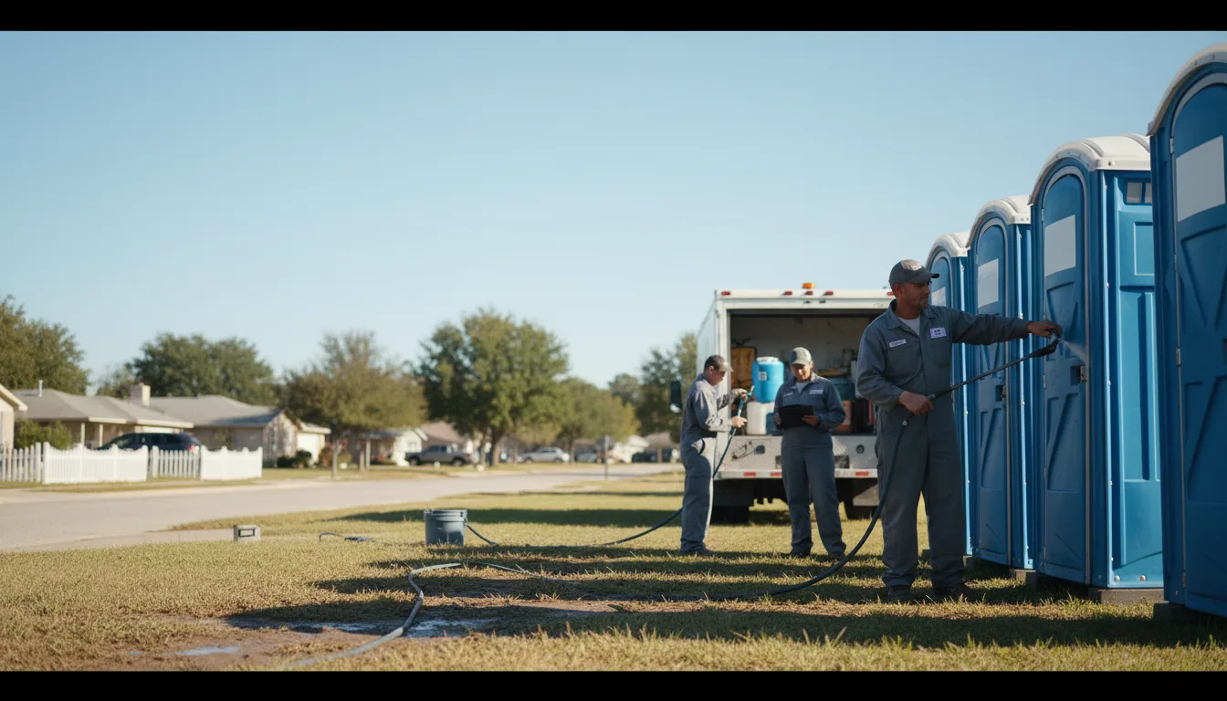 Long-Term Portable Toilet Rental in Rayville, LA near me